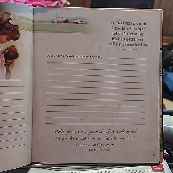 Grandma, What was it Like Growing Up Country Memory Book diary family history - Picture 7 of 11